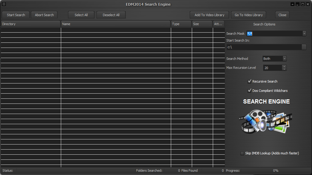 EDM2014 Search Engine